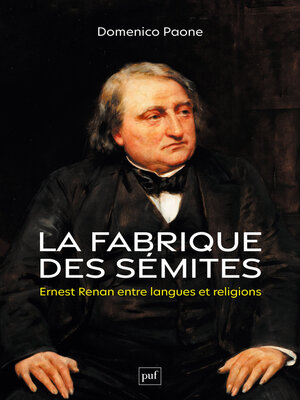 cover image of La fabrique des sémites